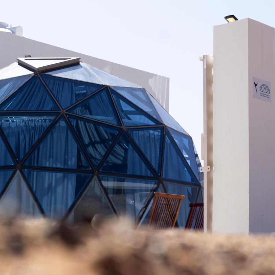 Blue Dome Chalet شاليه القبة الزرقاء Villa Al Raka Buitenkant foto