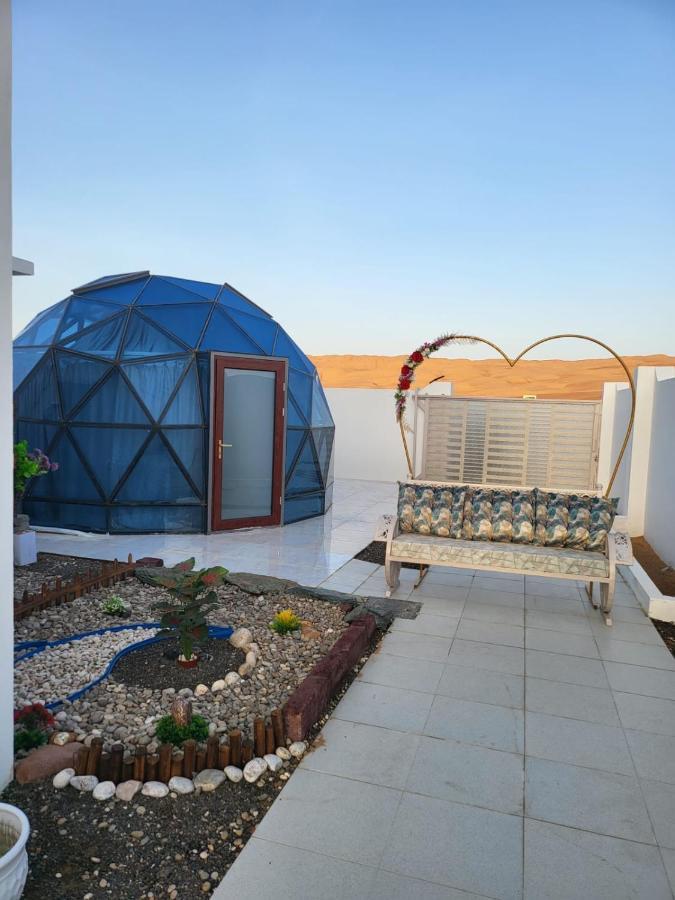 Blue Dome Chalet شاليه القبة الزرقاء Villa Al Raka Buitenkant foto