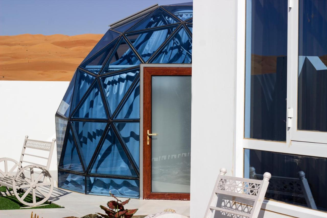 Blue Dome Chalet شاليه القبة الزرقاء Villa Al Raka Buitenkant foto