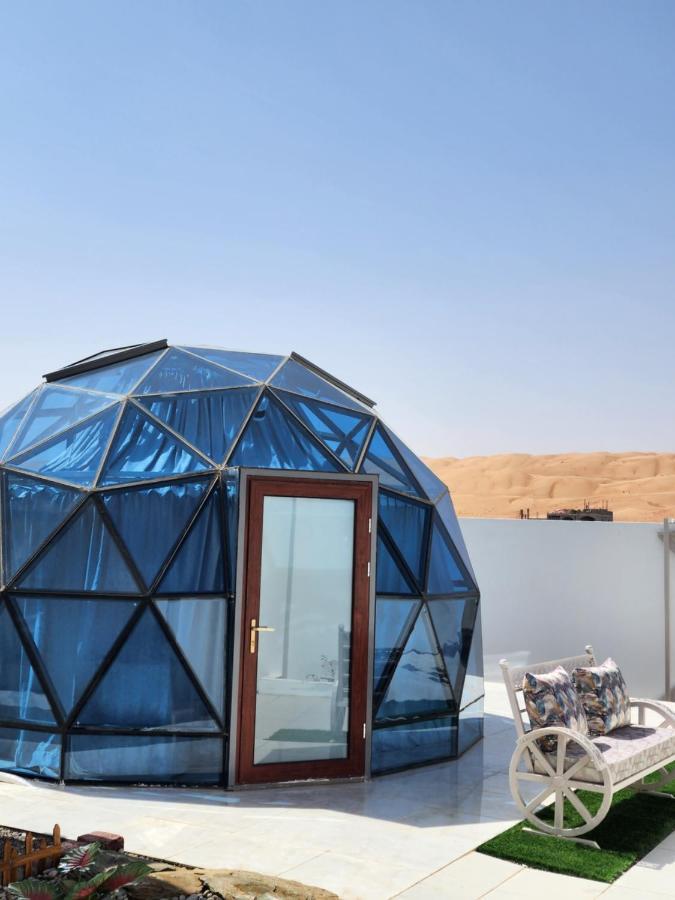 Blue Dome Chalet شاليه القبة الزرقاء Villa Al Raka Buitenkant foto